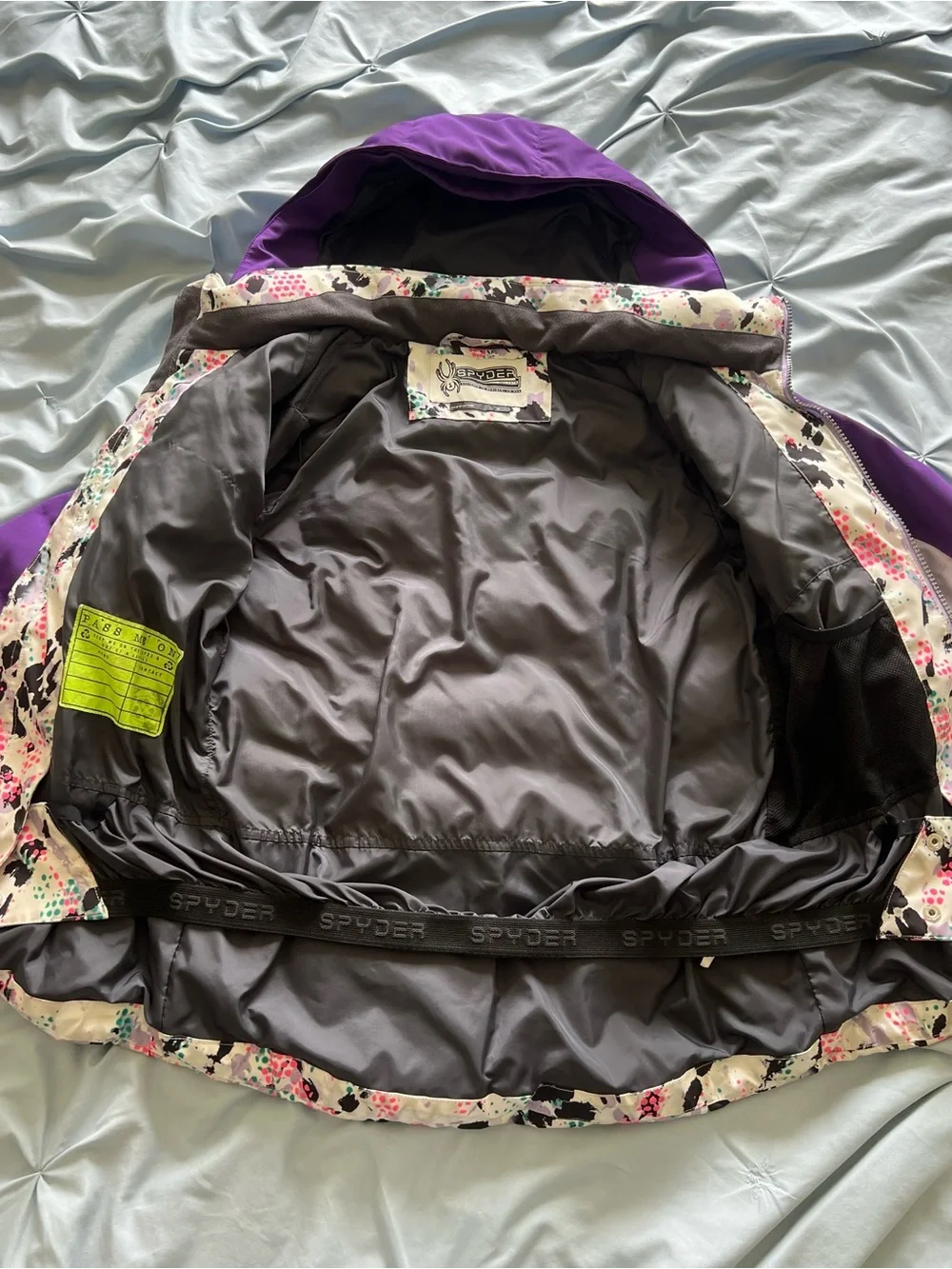 Spyder Atlas Synthetic Down Ski Jacket Purple Size 10